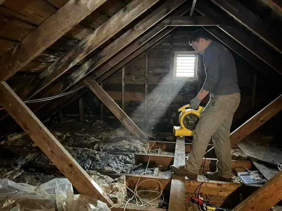 attic-water-damage-drying-proc-007 — frequently asked questions, Emergency Water Extraction & 24/7 Flood Response in Paxtoni…